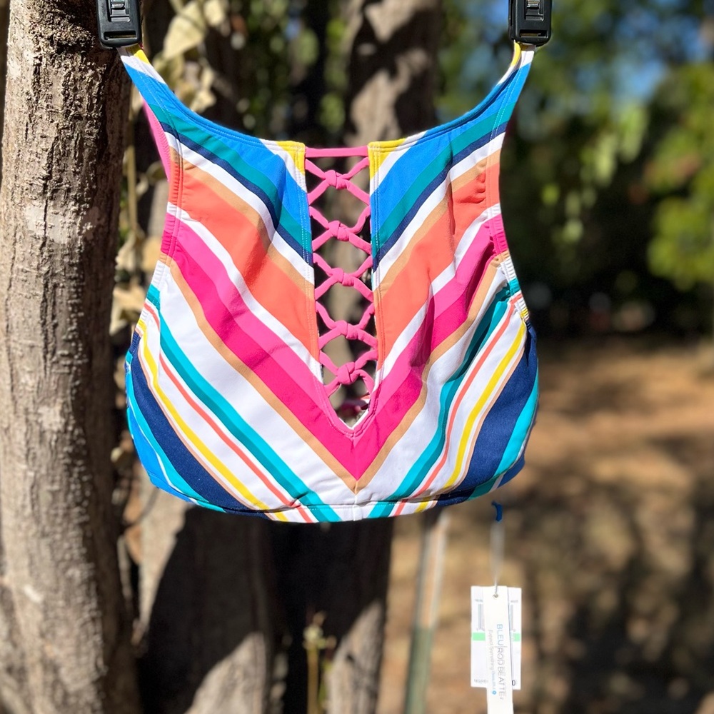 Bleu/Rod Beattie Women’s Colorful Bikini Top